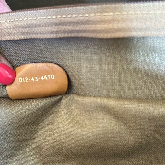 Gucci Brown and Black Travel Bag with Red Stripes - Picture 5 of 16